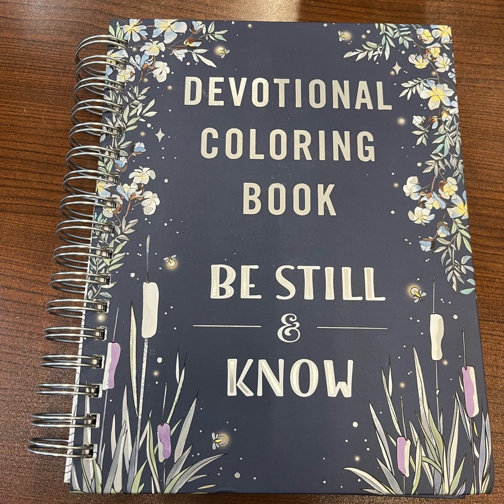 Devotional Coloring Book “be still & know”